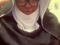 Nun Hazelnut Celebrates Halloween