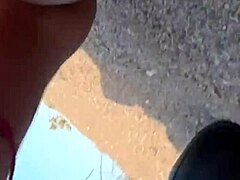 Hot blonde deepthroating huge cock in blowjob compilation