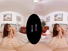 Look at Vrallure masturbating in perfect Valentine's outfit!
