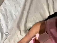 Blue-eyed latina's first porn