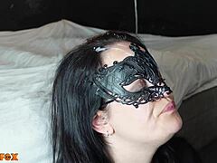 my husband saved cum for 2 days and covered my face - millie fox