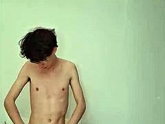 I'm so horny on this sunny day, masturbating my big cock till cum covers me