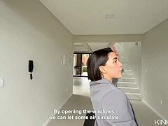 Beautiful big ASS Latina real estate agent SUCKS to close the DEAL