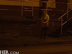 i fucked this blonde milf blindfolded doggystyle, she was so oiled and rough