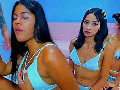 Hot Latinas Get Their Throats Destroyed Roughly!