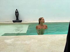 Being the poolboy is sometimes the best job