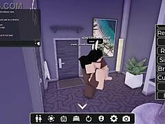 Fucked a BBC slut in Roblox Blacked.