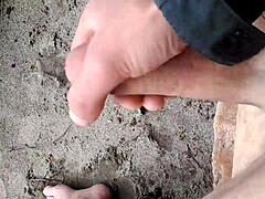 playing on the beach with outdoor public feelings