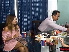 Amateur Orgy Sex With Horny Thai MILFs Craving Cocks