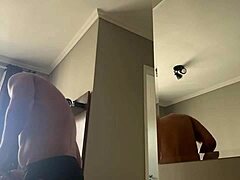 i'm dan sanches live streaming my daily routine, flashing my muscular body.