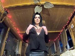 Mysterious Pussy Unraveled In Lingerie