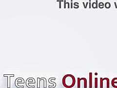 i watch this hot british teen swallow huge cum after deepthroat in uniform.