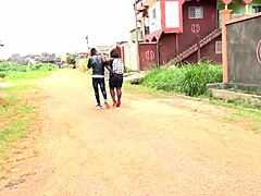 Neighborhood handyman sneaks into holiday celebrations to seduce and pound married women in wild Cameroon escapades