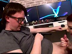 Bbw lucy lane feels so good getting friendly while sucking that cock in homemade action.