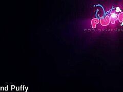 Wetandpuffy fills that pussy up!