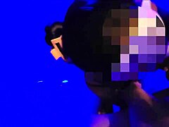 Pinay bestfriend delivers extreme blowjob with cum in mouth and tasting during pool foreplay