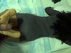 Neighbor Gives Footjob Leading To Secret Cumshot