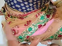 desi indian sexy wife gets hardcore homemade doggystyle sex in big ass amateur action