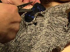 dude, this cock hungry asian ayaka minamino gets creampied through ripped pants in japanese uncensored