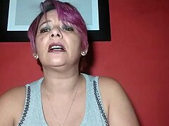 An exciting woman hides two secrets while getting roughly fucked by three men!