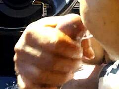 mature woman gives pov blowjob in the car 🚗💦