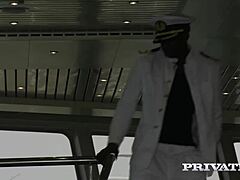 Rihanna Feels Passion Fucking Well-Hung Black Officer On Cruise Ship