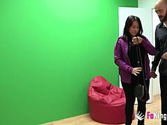 Desperate Busty Colombian Chick Craves That Dick-Sucking Gig!