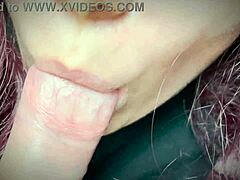 Close-Up Amateur Blowjob From Homemade Couple In Intimate Session