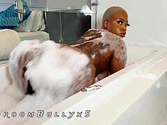 i can't stop sucking on this fat big black cock in my bedroom while fingering myself