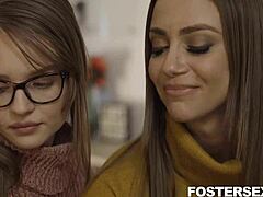 i saw foster teen with big tits and ass learn not to keep secrets from havana bleu and jessae rosae in cuban pov