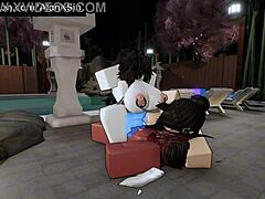 Two Pretty Girls Tried My Dick In Course On Roblox Condo Game