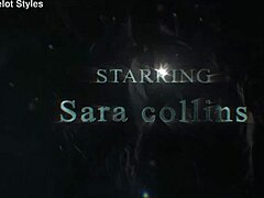 Hot newbie Sar Collins takes that massive black cock deep in her tight Colombian ass, gaping wide.