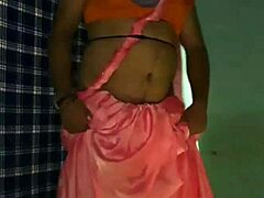 I, uh, love this hot mujra in saree by shemale, it's so dancin' intense!