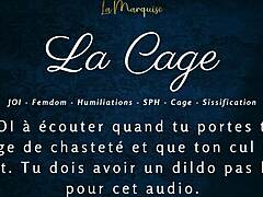 La Cage - Femdom Caged Anal Joi