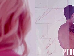 she wants to watch kenna james and ryan driller in pov blowjob action with her petite tits and big ass bouncing
