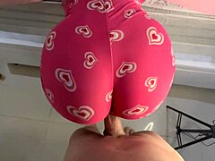 I spied on my stepdaughter while she was recording for TikTok in amateur Latina style