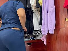 Whoa, check this amazing clip of an extreme booty nurse – she's got that massive ass vibe! 😲🍑