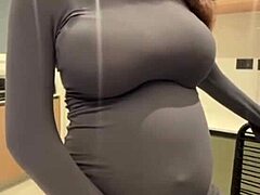 Jerking Off On My Stepmoms Big Milky Tits!