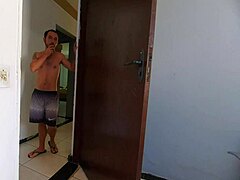 Overwhelmed By Intense Cravings For My Stepmom's Husband, Feeling Every Deep Thrust And Moan As He Takes My Tight Pussy And Asshole In Rough Doggystyle.