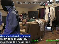 Cum Clinic Extraction 4 Feels Intense With Doctor Tampa In Latex Gloves