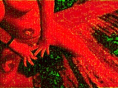 I feel so turned on fucking Kali Ryder with creampie in this sex dungeon, her big ass bent over while she moans as a submissive milf