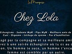 in chez lola the french audio captures a swinging libertin encounter full of european passion
