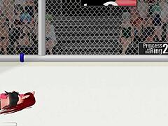 princess of the ring 2: paris vs ember in a fierce street catfight wrestling showdown 😼💥