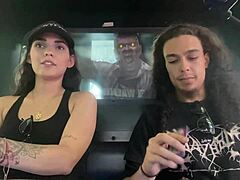 Colombian Latina Babe Gets Ass Fucked By Boyfriend's Friend In Sloppy Deepthroat Cowgirl Roleplay Parody With Cum Covered Facial And Cum On Tits