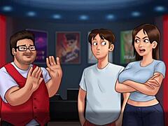 in summertime saga, jenny's route heats up with the tech update in part 5 of this dating game adventure