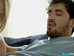 Coco Lovelock Sucks Huge Cock and Swallows Cumshot After Titty Fuck