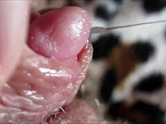 Big Clit Pulsates in Closeup During Intense Orgasm Moment