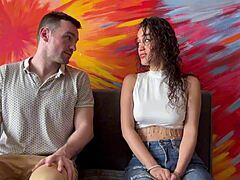 Whoa, this professor is barebacking his slutty student who's failing English 😈 Muscular bodybuilder action in homemade interracial fun!