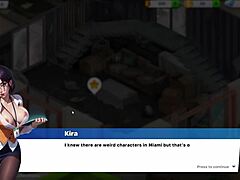 Maid Servant with Big Tits and Ass in Horny Goth Cartoon Gameplay