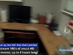 Dr Tampa Locks Up Broad Naomi Alice In Latex With Gloves And Handcuffs Spreading